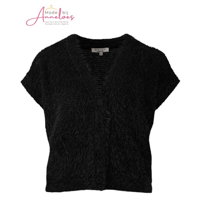 Enjoy Gilet 475606 091 Zwart